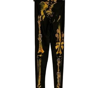 ChicMe Skeleton Halloween Leggings Size Small
